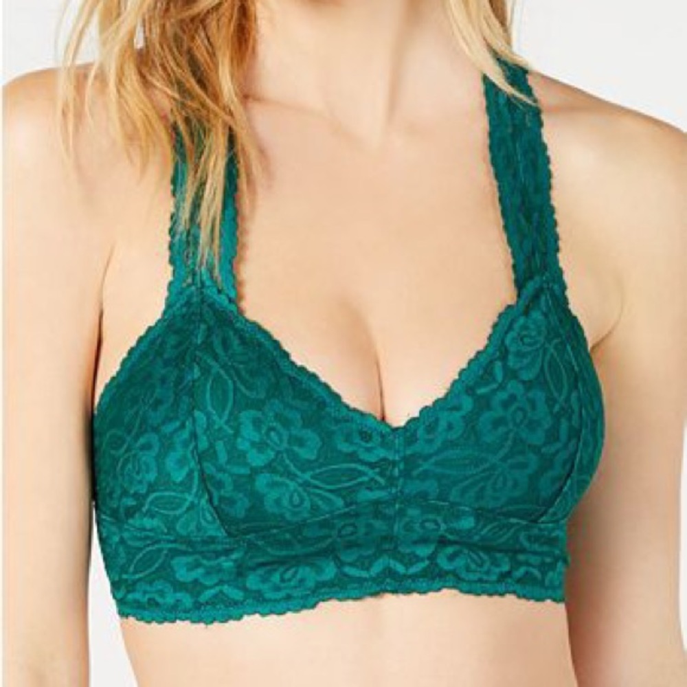 Free People Green Galloon Racerback Bralette